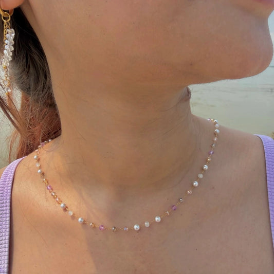 Lila Necklace - 18K Gold Plated