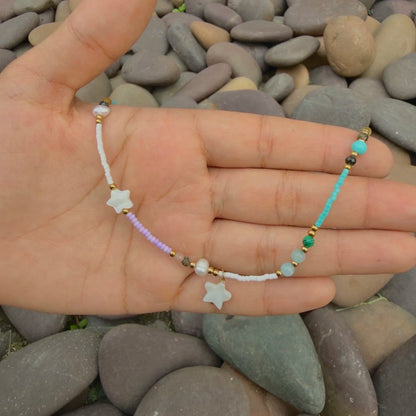 Starfall Necklace - 18K Gold Plated