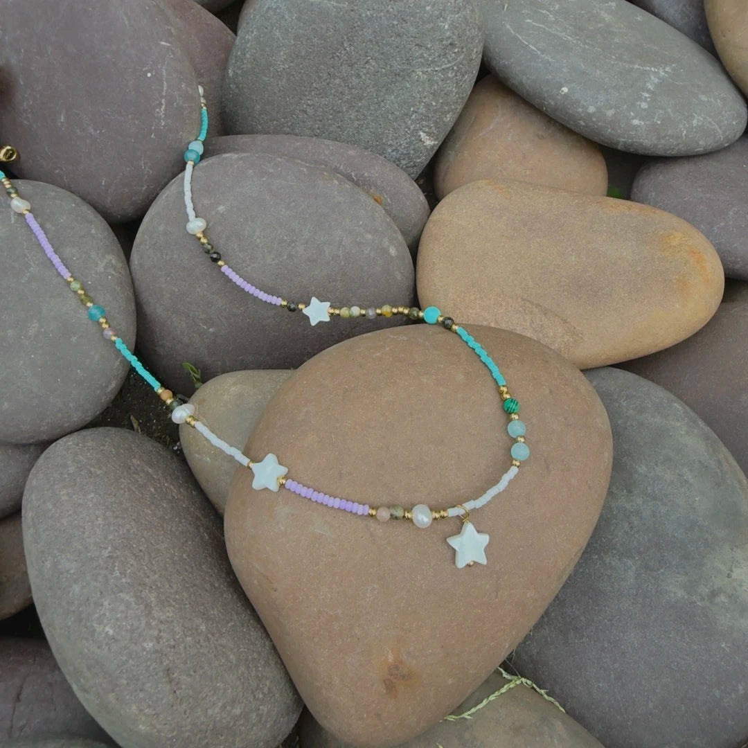 Starfall Necklace - 18K Gold Plated