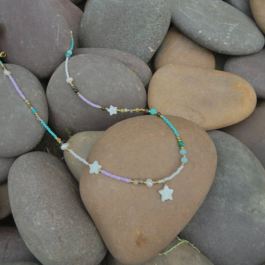 Starfall Necklace - 18K Gold Plated