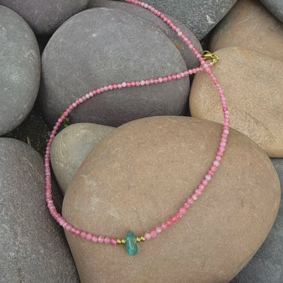 Heartstring Necklace - 18K Gold Plated