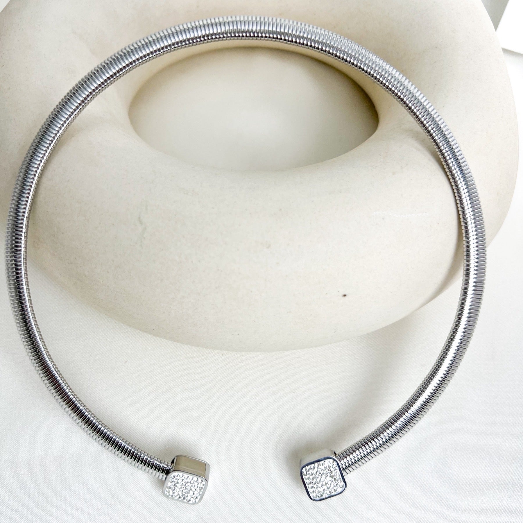 Orbit Cuff Necklace