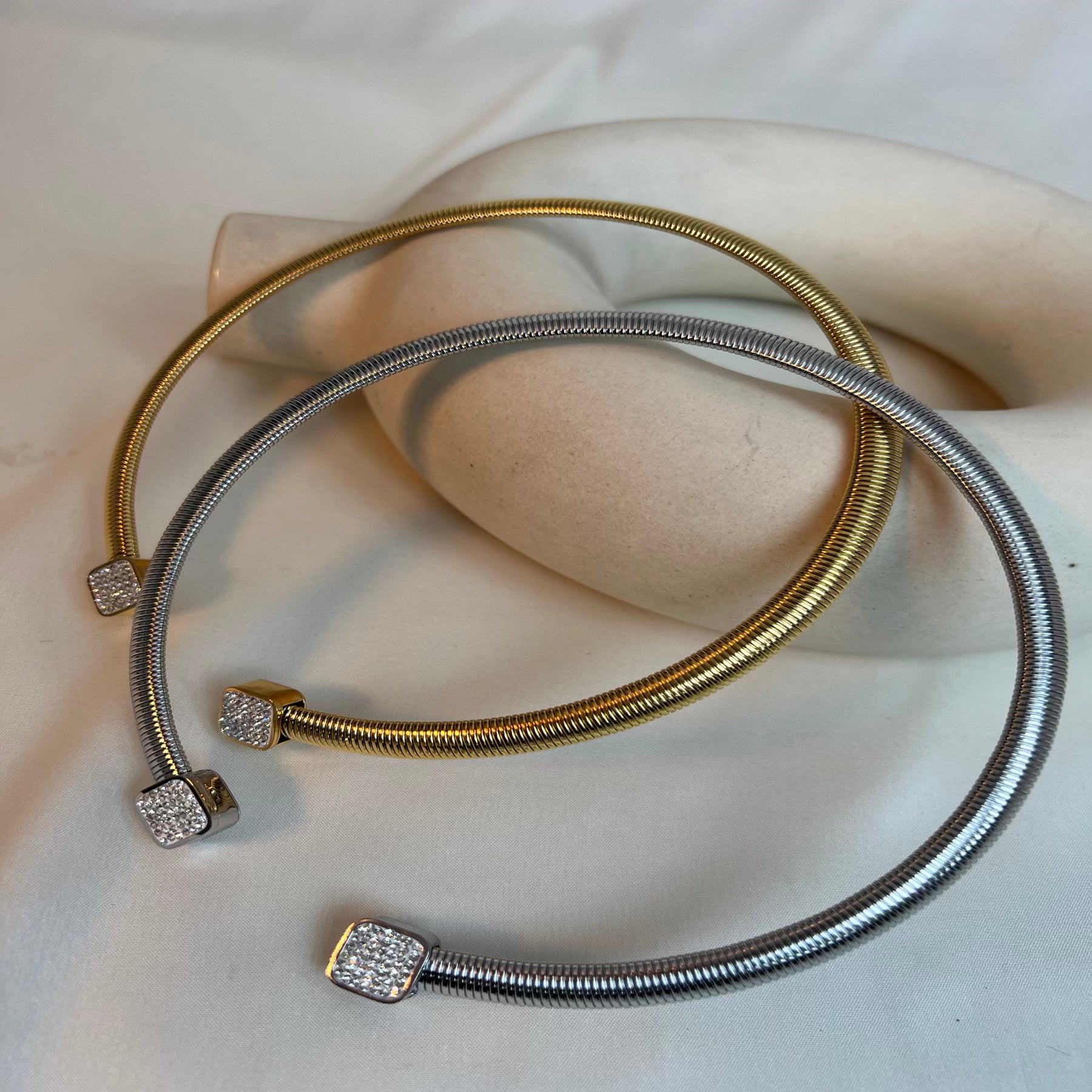 Orbit Cuff Necklace