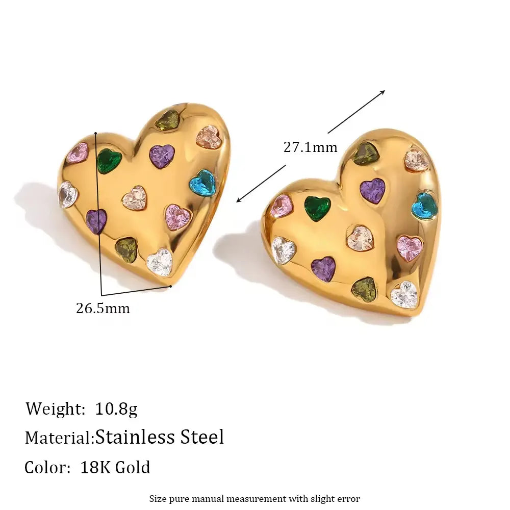 Day Dream Earrings - 18K Gold Plated