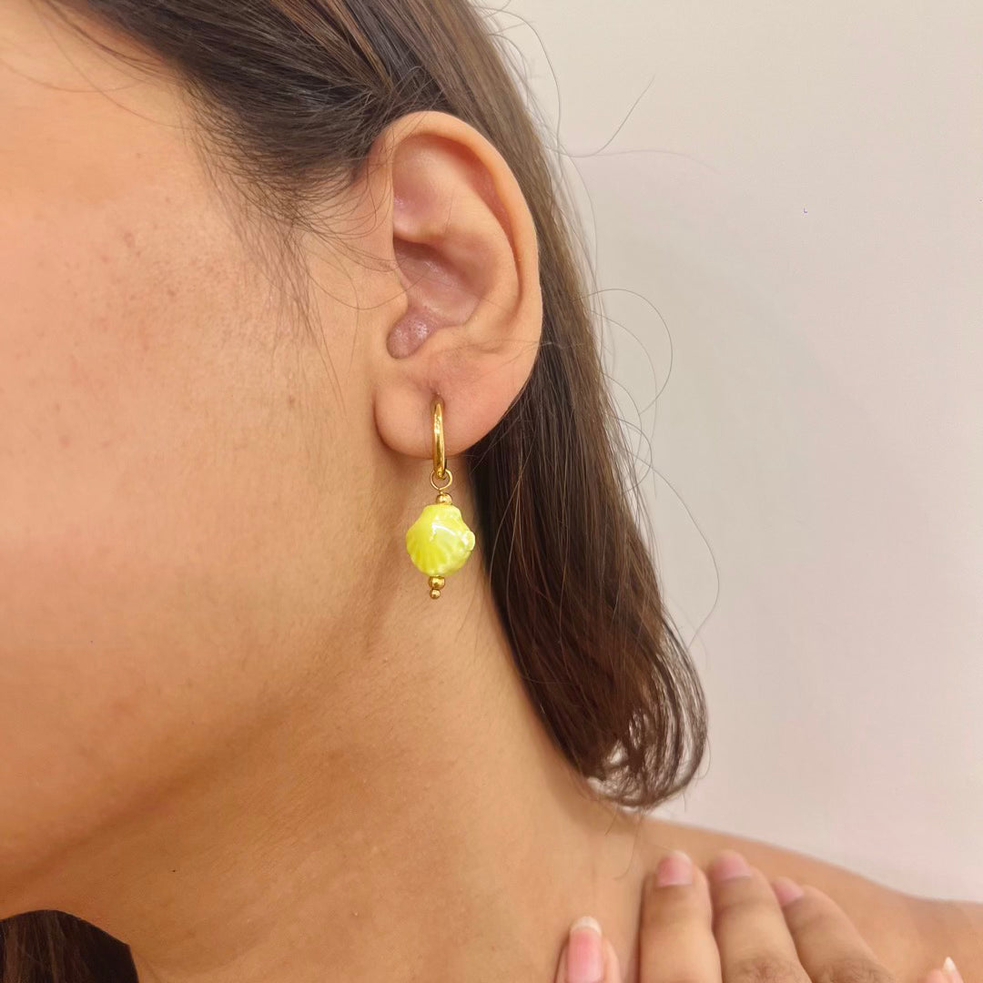 Liora Glow Hoop Earrings