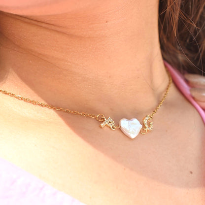 Just Us Initial Necklace