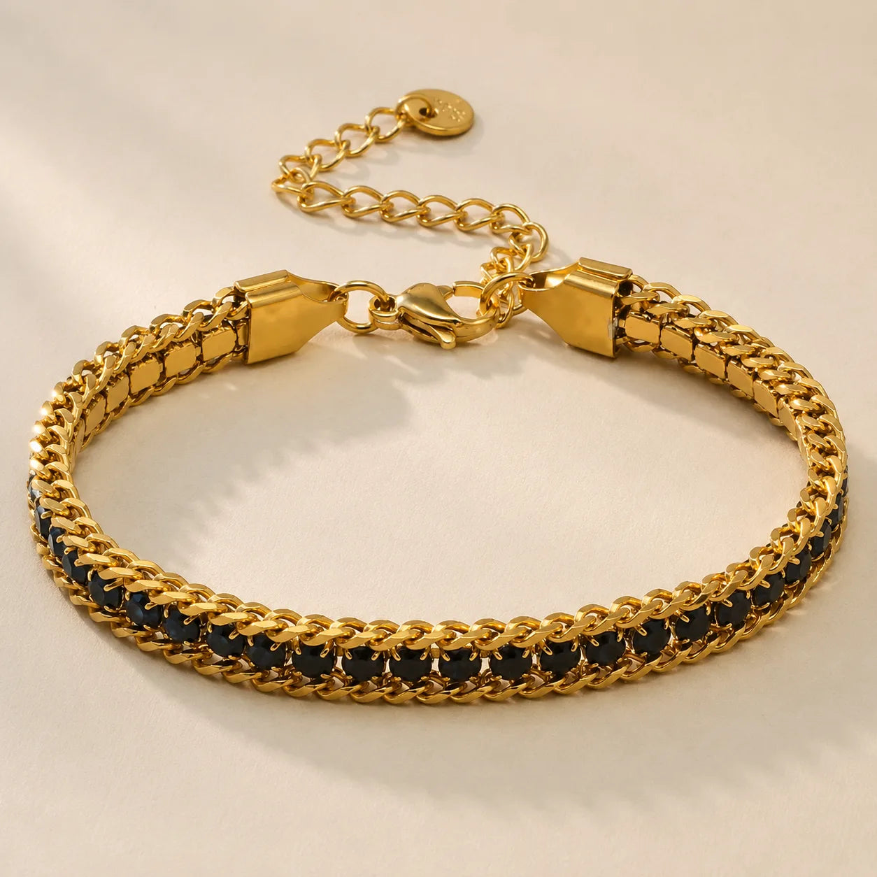 Infinite Glow Bracelet - 18K Gold Plated