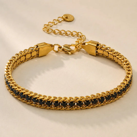 Infinite Glow Bracelet - 18K Gold Plated