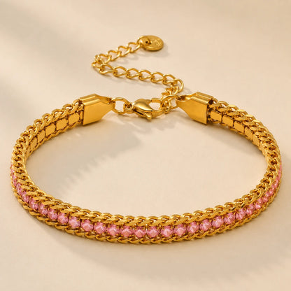 Infinite Glow Bracelet - 18K Gold Plated