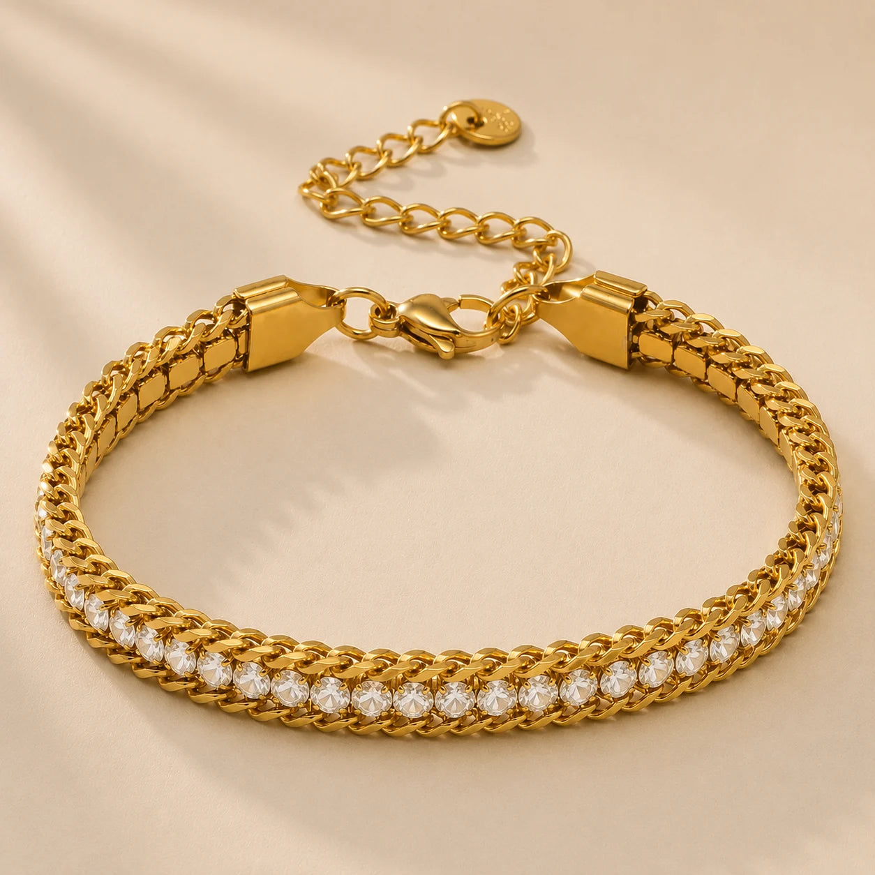 Infinite Glow Bracelet - 18K Gold Plated