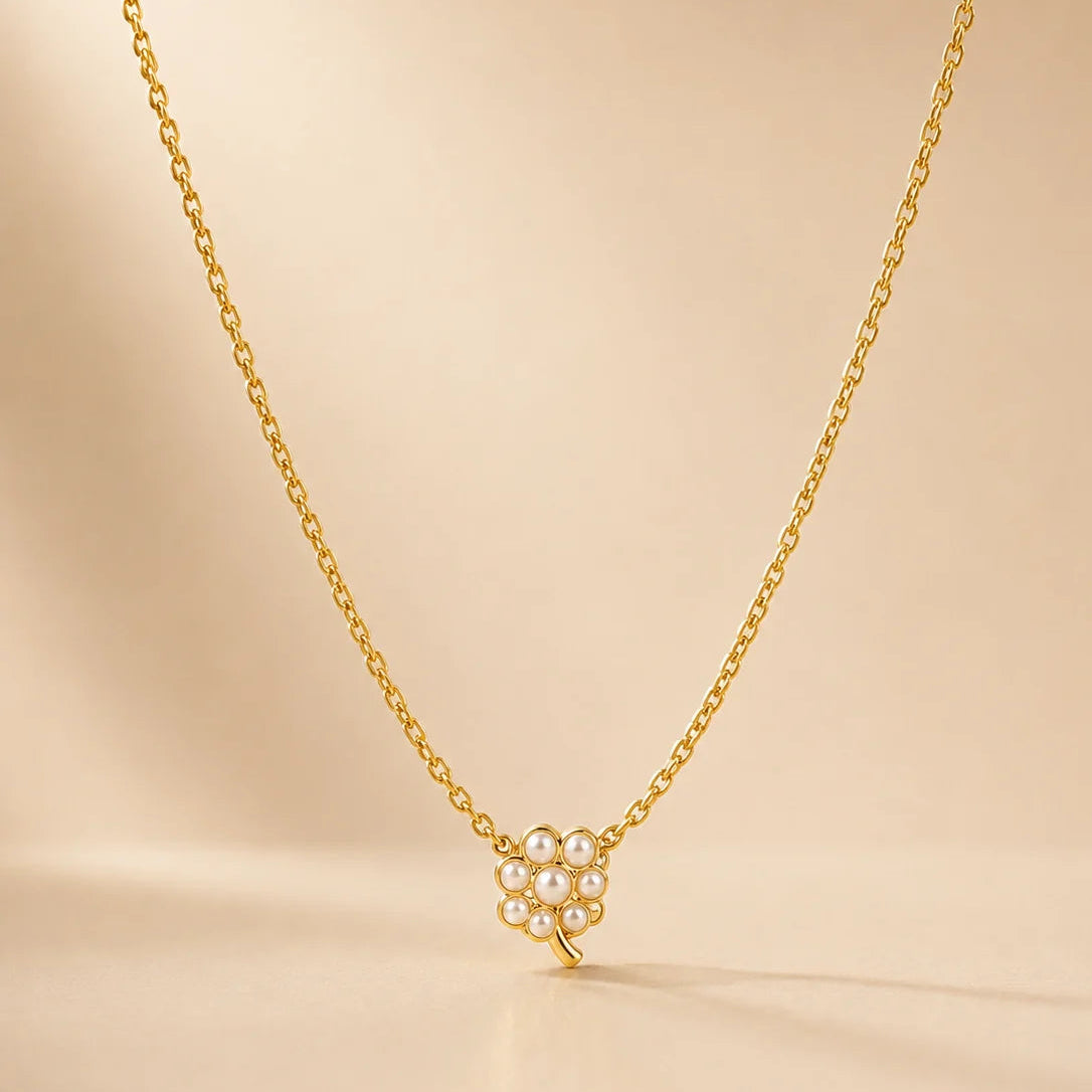 Little Blossom Necklace - 18K Gold Plated