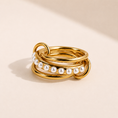Orbit Ring - 18K Gold Plated