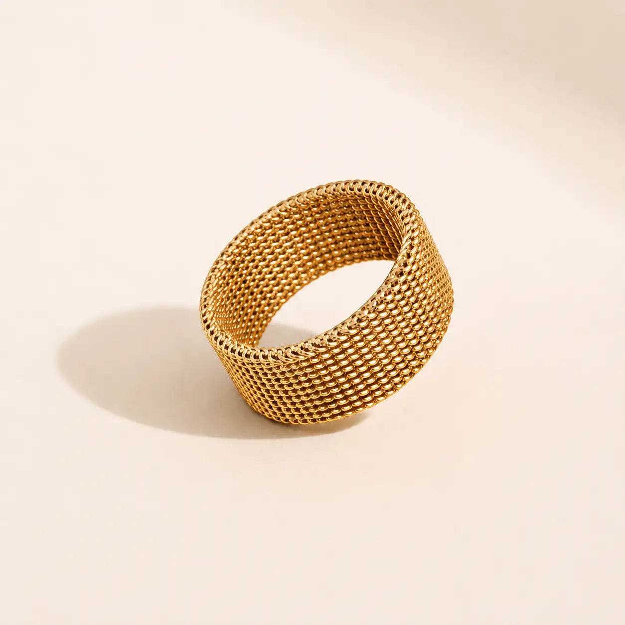 Rhythm Band Ring - 18K Gold Plated