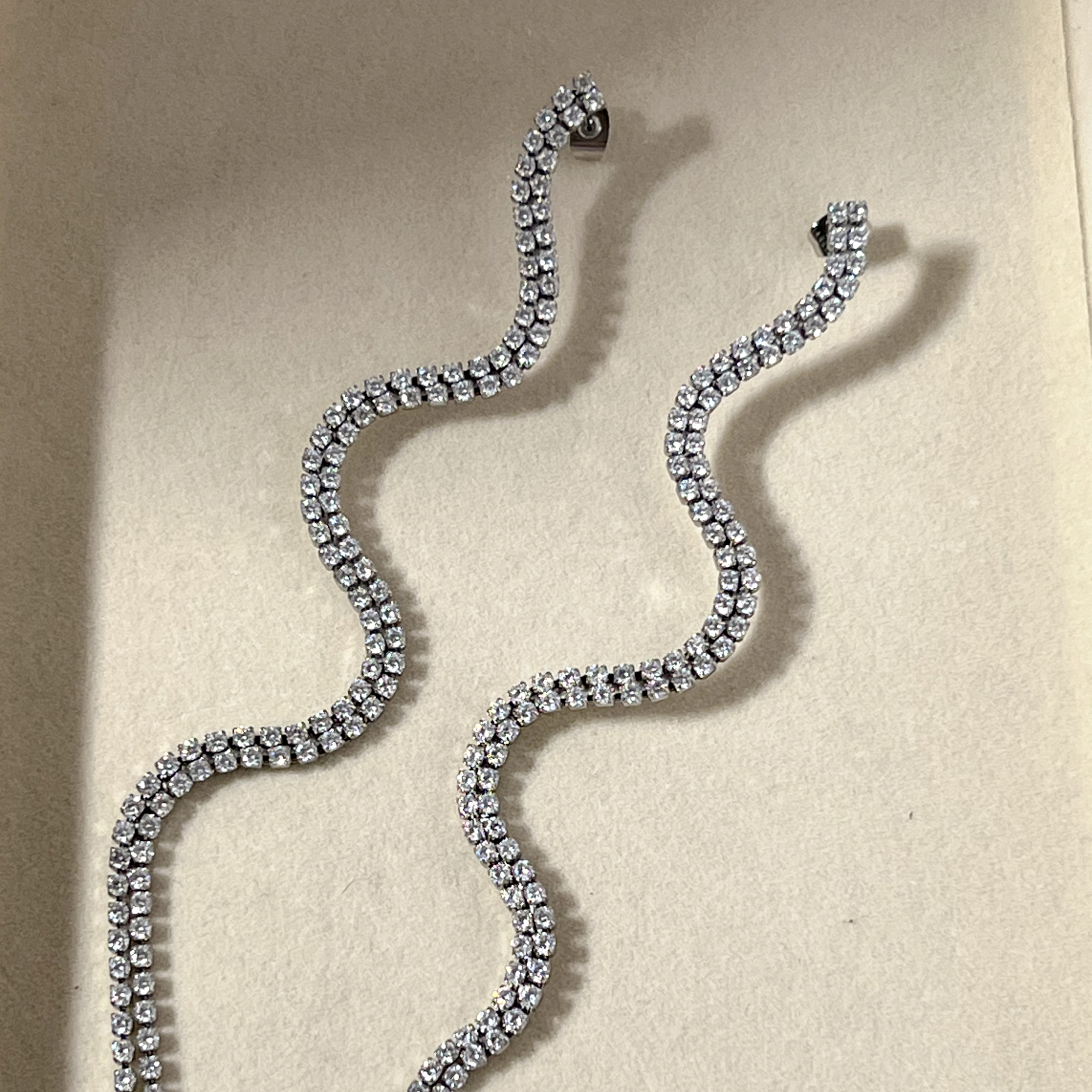 Ripple Route Dangler Earrings