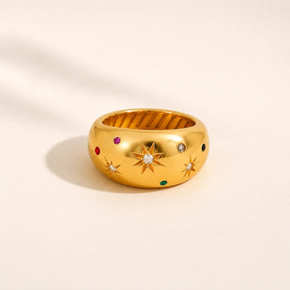 Stardust Luxe Ring - 18K Gold Plated