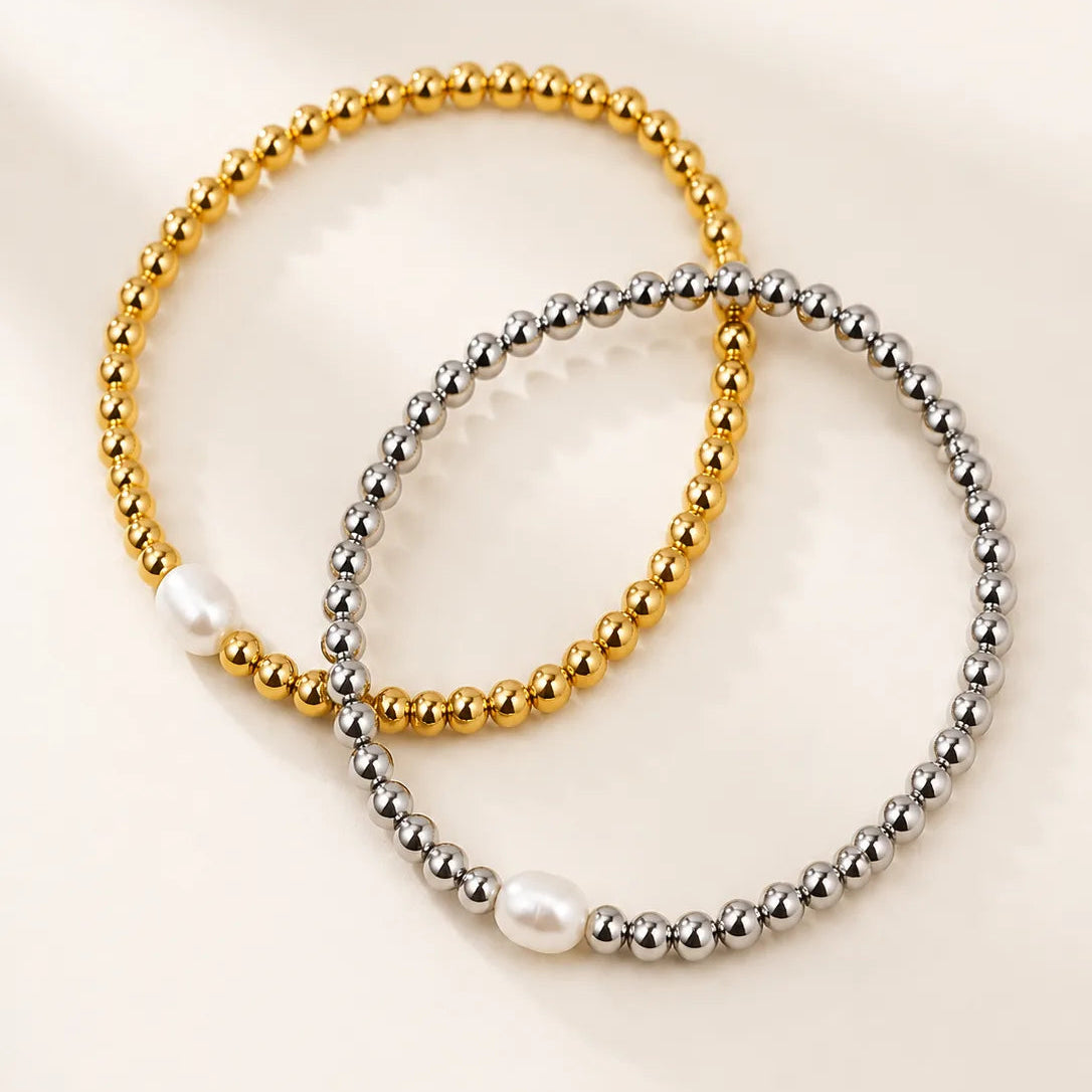 Threads of Memory Bracelet - 18K Gold Plated