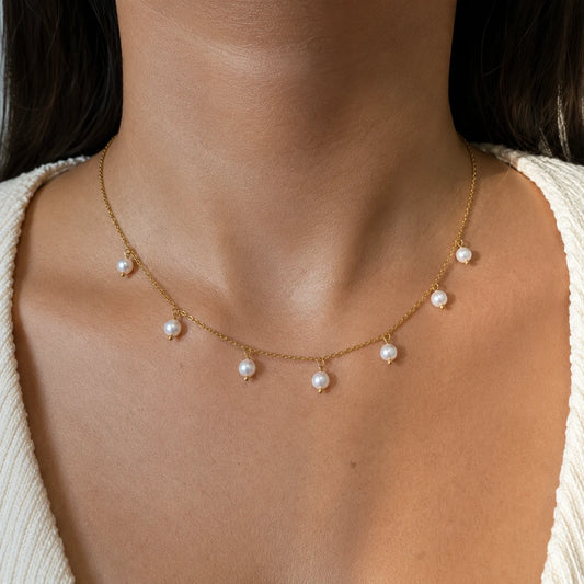 Amora Chain Necklace - 18K Gold Plated
