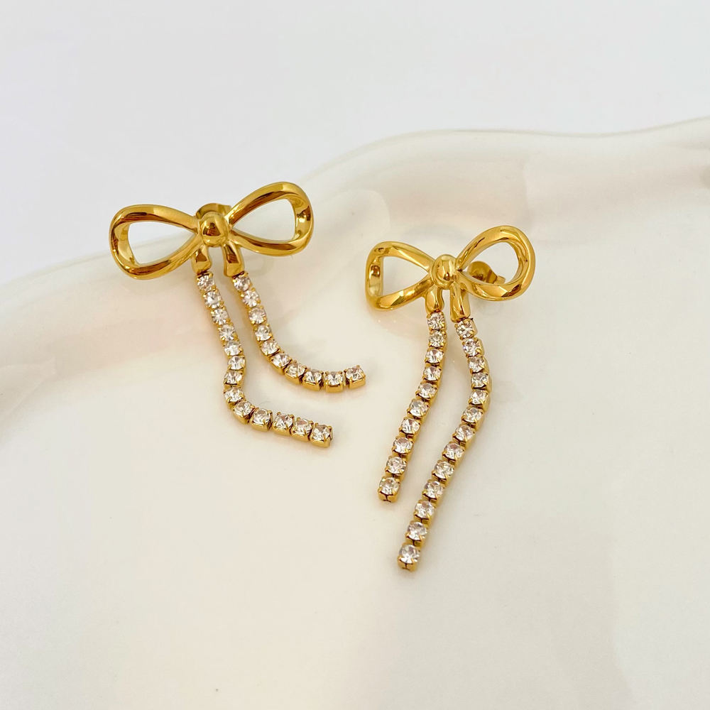 Ballerina Bow Earrings