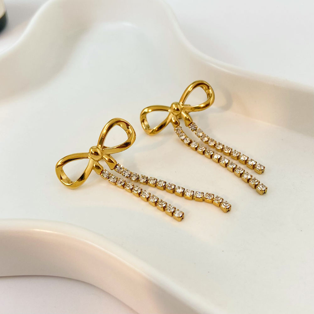 Ballerina Bow Earrings