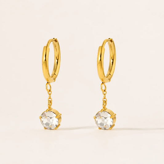 Nysa Drop Earrings - 18K Gold Plated