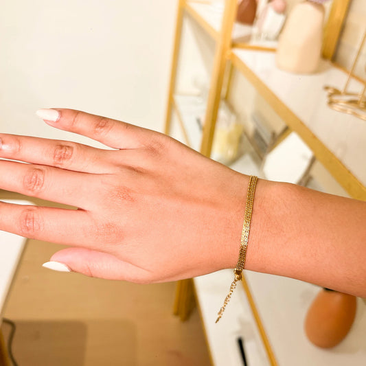 Golden Silence Bracelet