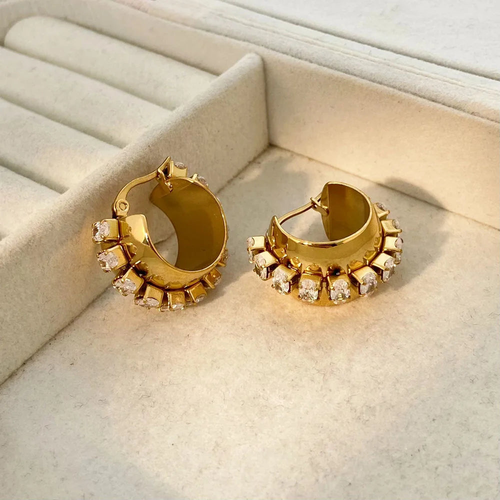 Halfwrap Earrings - 18K Gold Plated