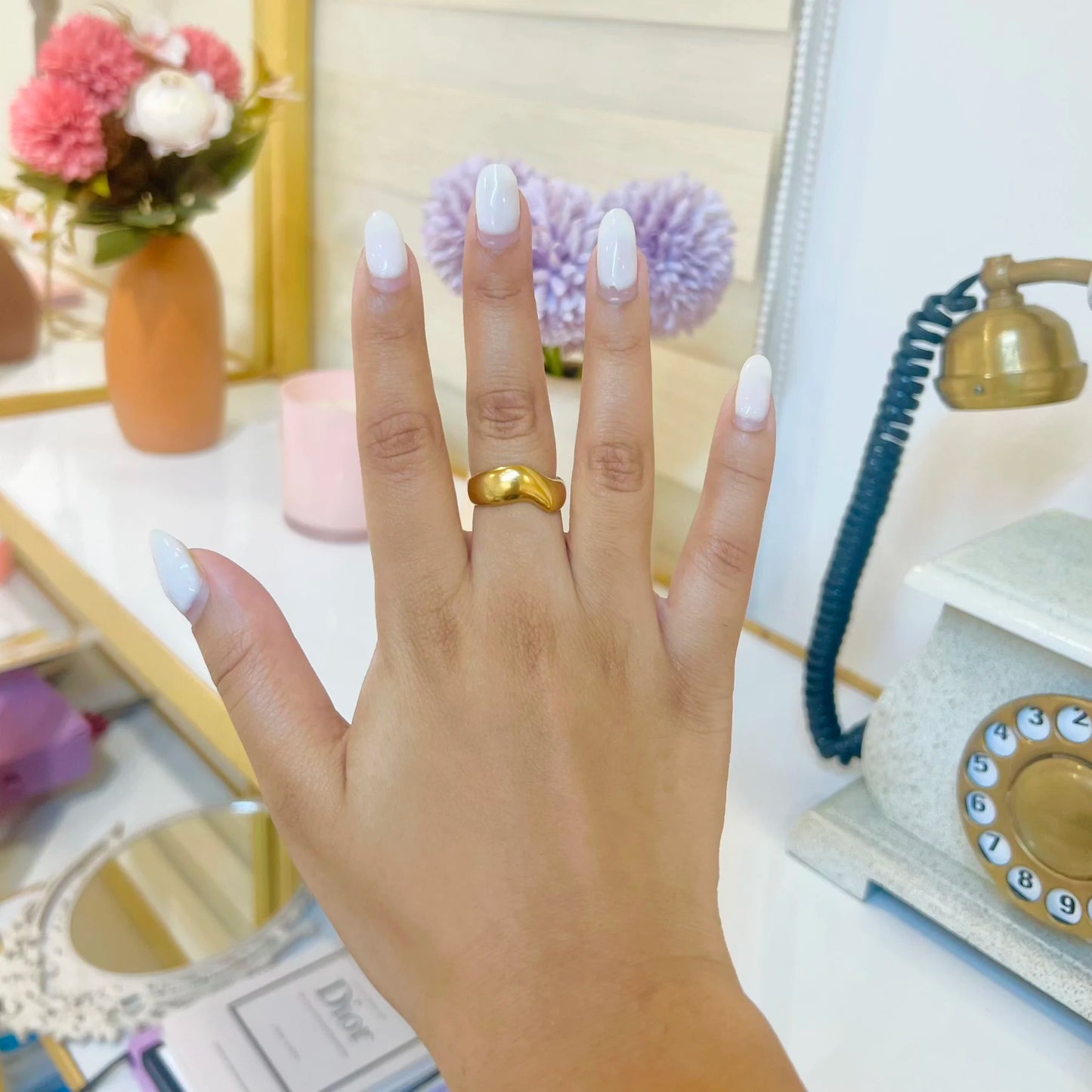 Rhea Ring - 18K Gold Plated