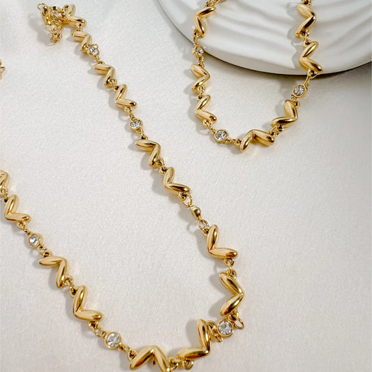 Love Letter Set - 18K Gold Plated