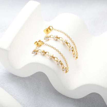 Drift Drop Earrings - 18K Gold Plated