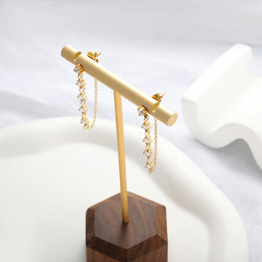 Drift Drop Earrings - 18K Gold Plated