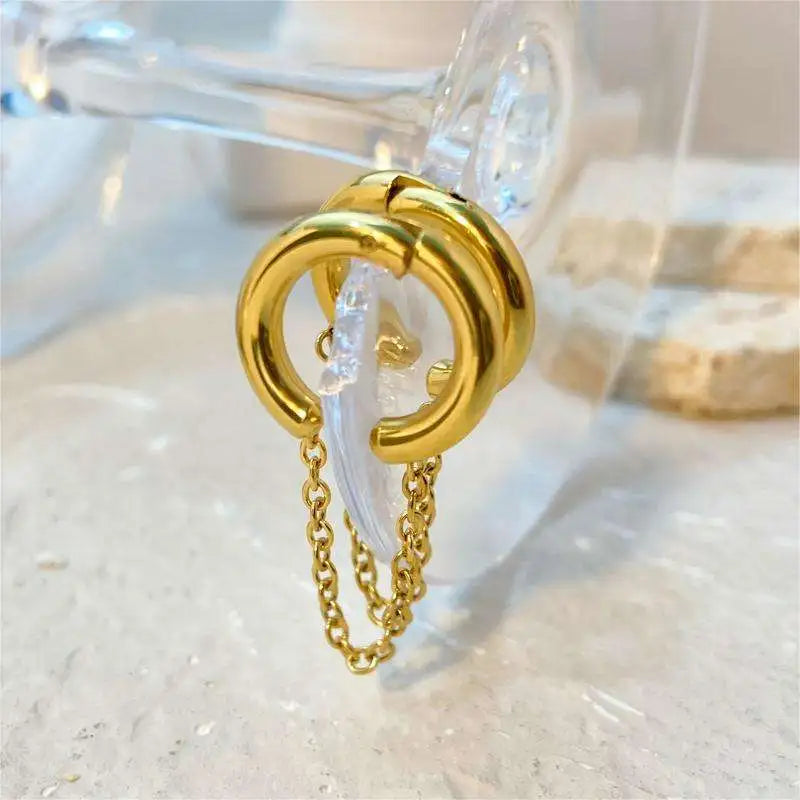 Golden Whisper Ear Cuff - 18K Gold Plated
