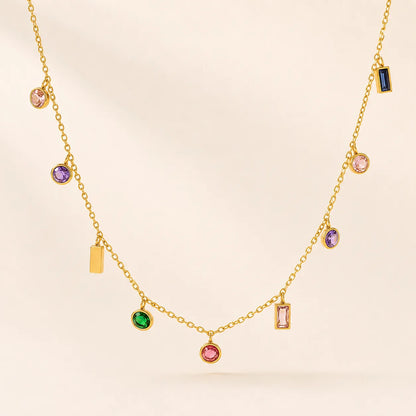 Carnival Necklace - 18K Gold Plated