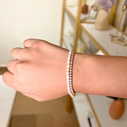 Pearl Breeze Bracelet - 18K Gold Plated
