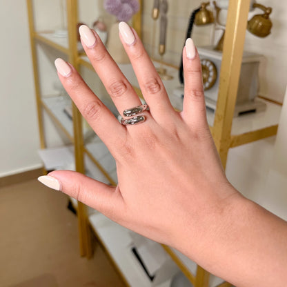 Stella Loop Ring - 18K Gold Plated