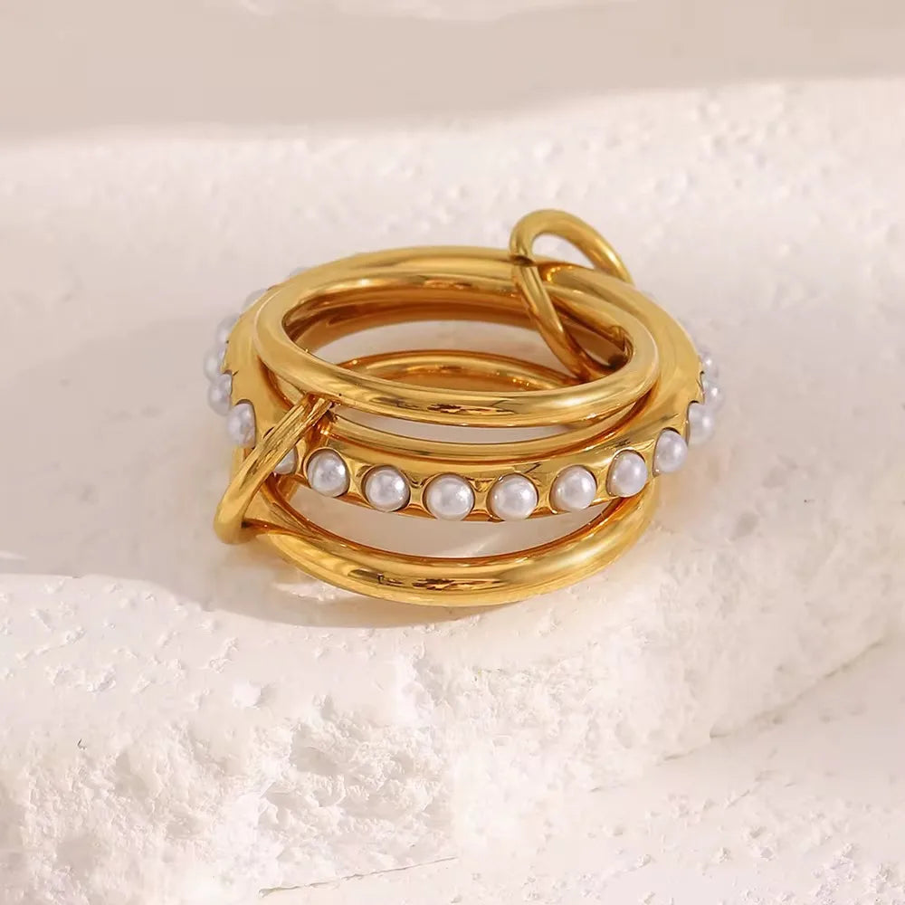 Orbit Ring - 18K Gold Plated