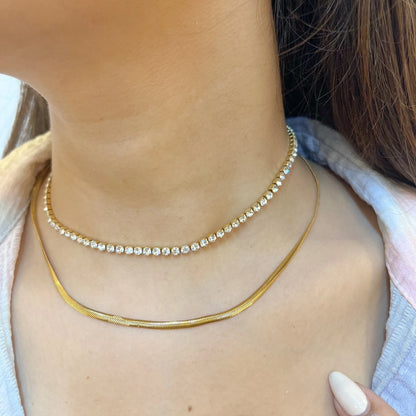 Layer Play Necklace - 18K Gold Plated