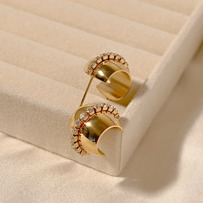 Halfwrap Earrings - 18K Gold Plated