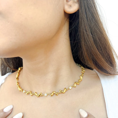 Love Letter Necklace - 18K Gold Plated