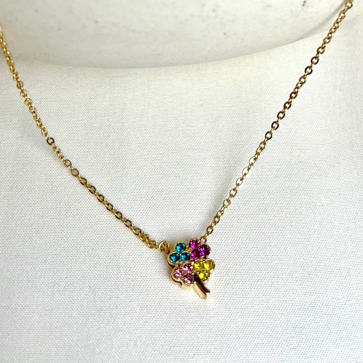 Little Blossom Necklace - 18K Gold Plated