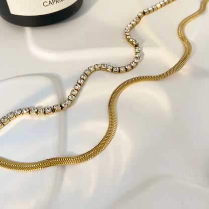 Layer Play Necklace - 18K Gold Plated