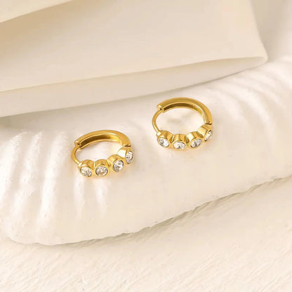 Mira Hoop Earrings - 18K Gold Plated