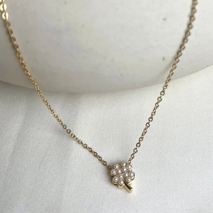 Little Blossom Necklace - 18K Gold Plated