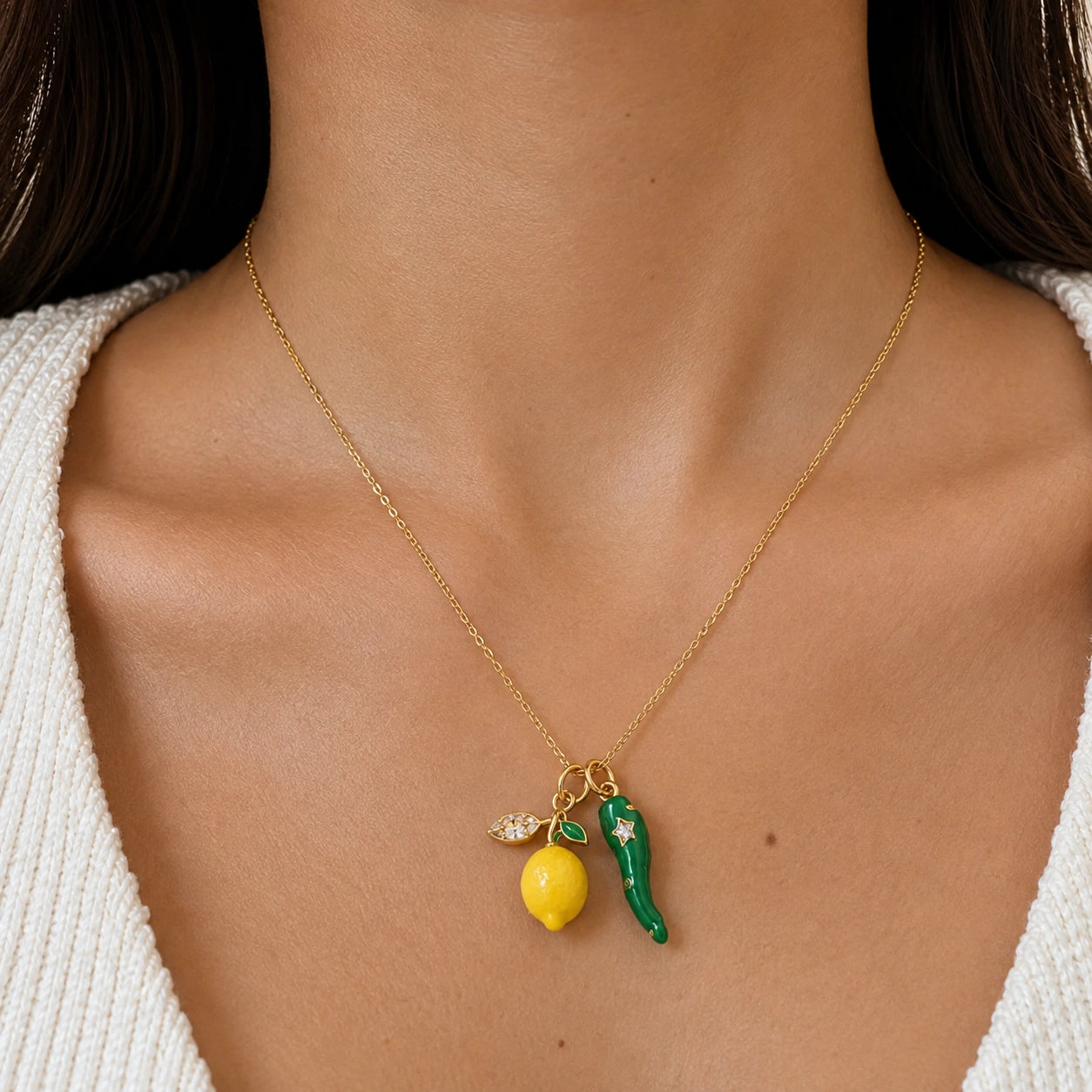 Nazar Necklace - 18K Gold Plated