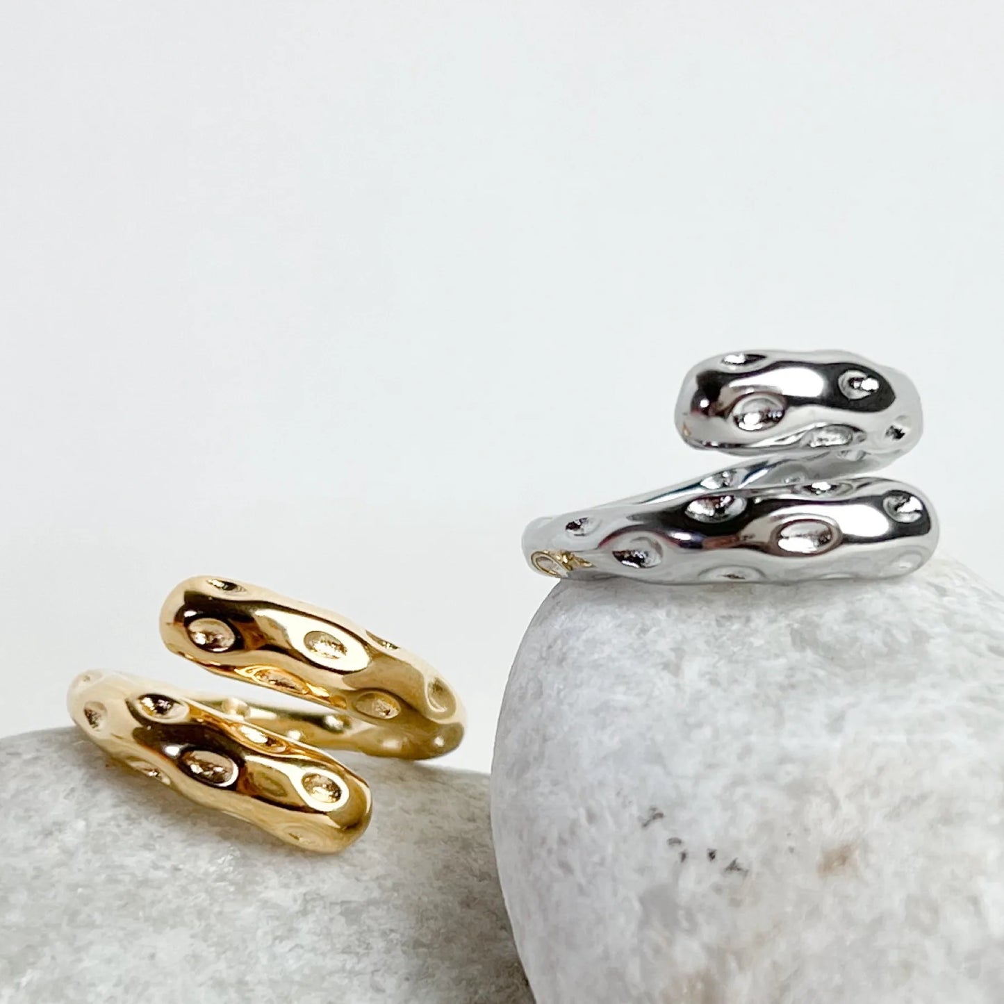 Stella Loop Ring - 18K Gold Plated