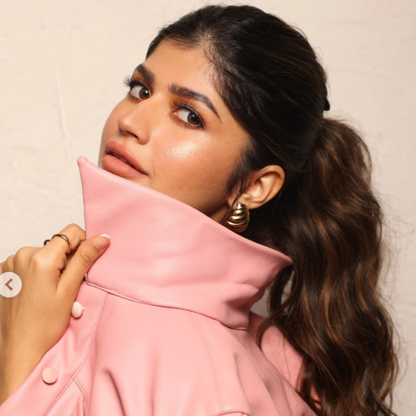 Dazzle Dome Earrings - 18K Gold Plated
