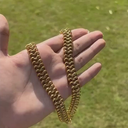Spiral Luxe Necklace - 18K Gold Plated