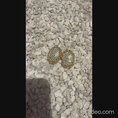 Glaze Dot Earrings - 18K Gold Plated