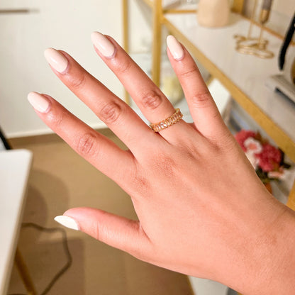 Echo Band Ring - 18K Gold Plated