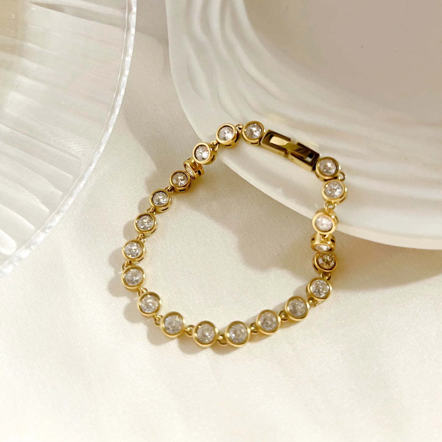 Tide of Grace Bracelet - 18K Gold Plated