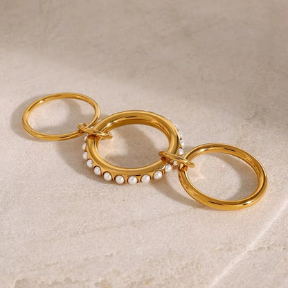 Orbit Ring - 18K Gold Plated